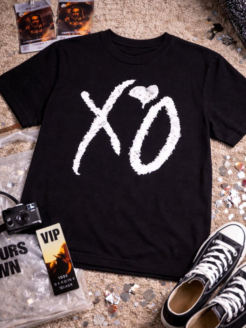 The Weeknd XO After Hours Til Dawn 2025 Tour Tee Arlington TX Medium